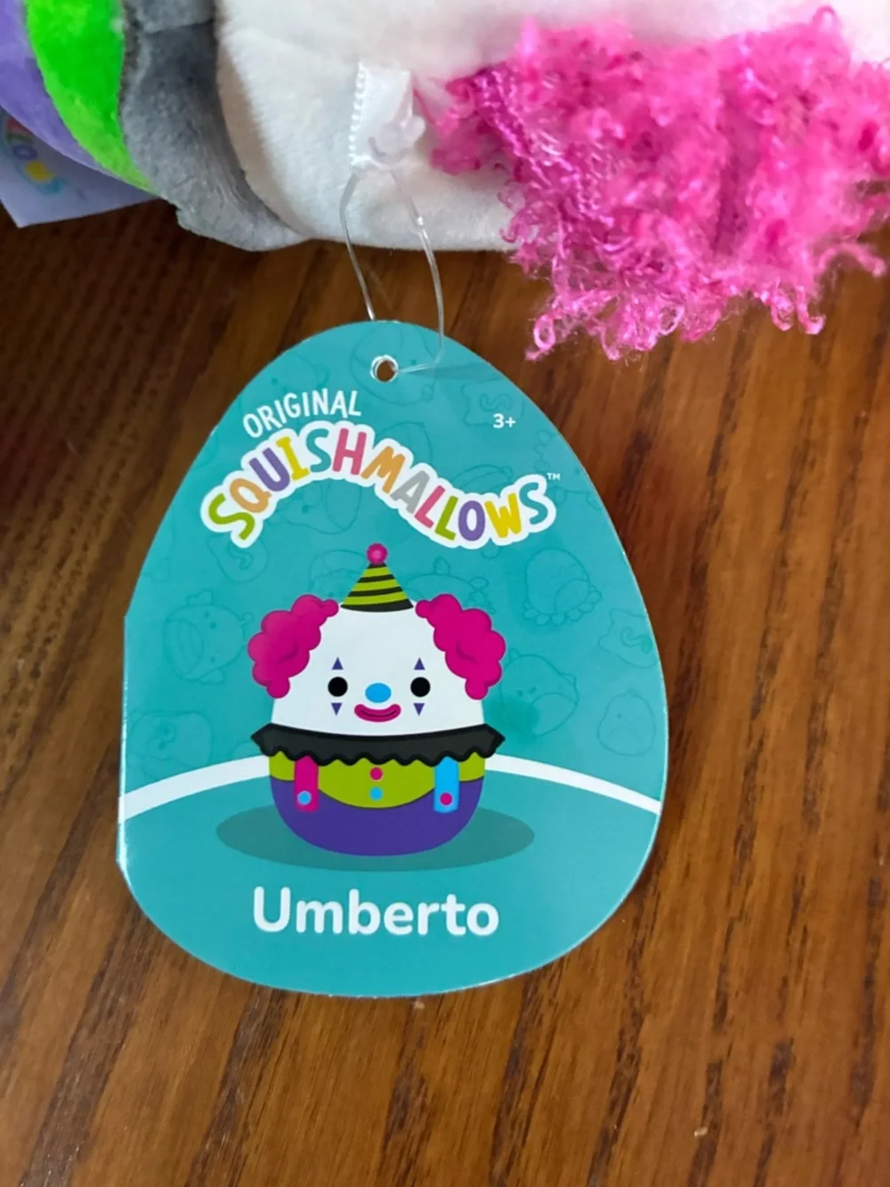 Set of Two Clown Squishmallows - Picture 3 of 5